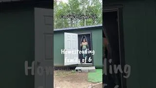 Thumbnail: Creating a simple life #offgrid #homestead #nature #outdoors #family