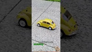 Thumbnail: Driving sunset with #remotecontrol racing car #volkswagen #beetle #tamiya kit