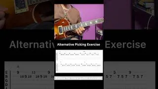 Thumbnail: Alternative picking guitar exercise 🎸
