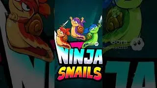 Thumbnail: Meet the Ninja Snails — three slow-moving ninjas with surprisingly fast moves 😭🔥