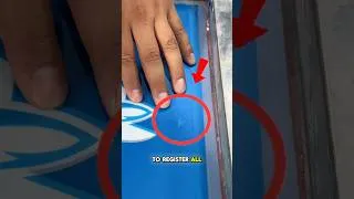Thumbnail: Screen Printing Step by Step 3 Color Print registration 😅 #screenprinting #clothingbrand #shorts