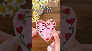Thumbnail: Valentines victorian heart card 💌 tutorial in the linked video