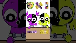 Thumbnail: Incredibox Sprunki -  Baby Random Challenge MUKBANG #animation #mukbang