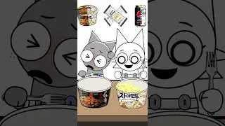 Thumbnail: Incredibox Sprunki -  Baby Random Challenge MUKBANG #animation #mukbang