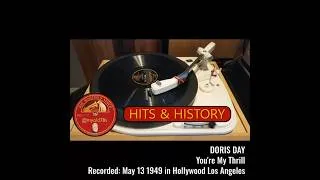 Thumbnail: 1949 May 13, Doris Day - You're My Thrill, Hits & History #20thcenturyhistory