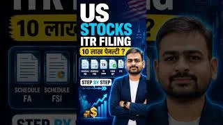 Thumbnail: US Stocks ITR Filing | ITR Filing for US Stocks | Foreign Dividend Capital Gain & Schedule FA FSI TR