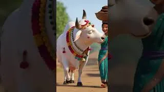 Thumbnail: Gaiya Meri Gaiya | Cute Cow Song Shorts | Gaiya Meri Aati Hai | Viral Kids Cow Song #cowsongforkids