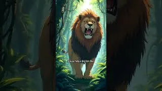 Thumbnail: 🦁 The Lion and the Mouse | Moral Story for Kids | Short Story in English 🐭