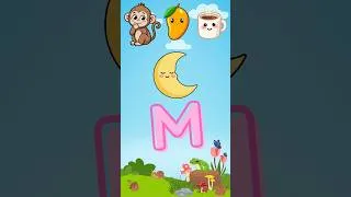 Thumbnail: M for Monkey | alphabet for kids | phonics song english alphabet |एबीसीडी #abcd #shorts #ytshorts