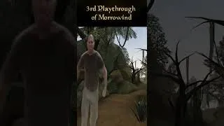 Thumbnail: Playing Morrowind on your 1st playthrough vs 10th playthrough