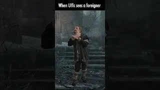 Thumbnail: When Ulfric sees another foreigner enter his city #funny #elderscrolls #duet