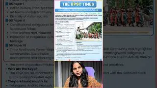Thumbnail: India’s First Caste Census Begins in Ladakh! #upsc #shorts