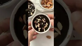 Thumbnail: Healthy Almond Fudge | #shorts