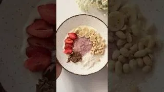 Thumbnail: Strawberry  breakfast Bowl#shorts