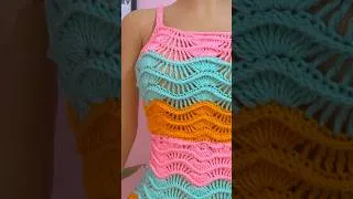 Thumbnail: Can’t get over this beautiful crochet water weave dress #reels #crochetdesign #crochettutorial