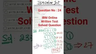 Thumbnail: IBM Online Written Test Question # 24 | Zero Circulating Ring Counter FSM|VLSI Interview Question