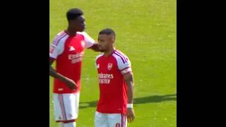 Thumbnail: ⭐ Ife Ibrahim's 12-Minute Cameo vs Borussia Dortmund #arsenal #emiratescup