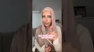 Thumbnail: Easy Hijab-tutorial in under a minute 💗 #hijab #hijabtutorial