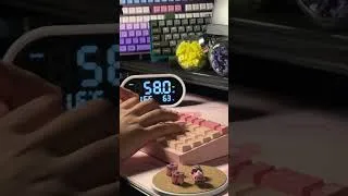 Thumbnail: Keygeek Blush Linear Switch | Lucky65 v2 | Sound Test | #keyboard #keyboardasmr #keyboardsounds