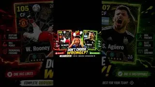 Thumbnail: Rooney vrs Aguero 🔥🔥 #efootball #epic #shorts