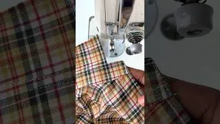 Thumbnail: Perfect Shirt Collar Attachment Trick ✂️ #sewing