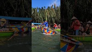 Thumbnail: 🤯 The Craziest Boat Ride in Vietnam! 🇻🇳🚣 #travel #shorts