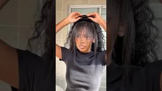 Thumbnail: Glueless Half Wig Install for Beginners | Easy Natural Look & No Glue Needed  #ELFIN HAIR