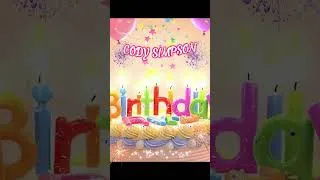 Thumbnail: CODY SIMPSON HAPPY BIRTHDAY SONG - Name Birthday Tunes