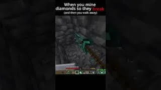 Thumbnail: Diamonds #shorts  #minecraft