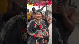 Thumbnail: 🚦The Arrival Of Akyem Asenehemaa Nana Ama Agyeiwaa II at Asene funeral grounds today 🚨
