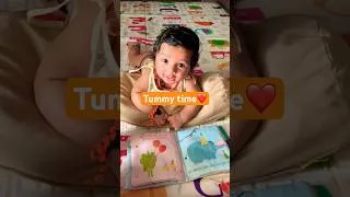 Thumbnail: My baby’s tummy time routine❤️ #tummytime #routines # #explore #viral #instafeed #instafam #reelit