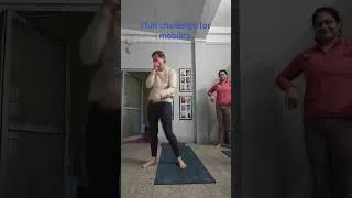 Thumbnail: A fun mobility challenge with all ages #funny #fun #youtube #youtube #yogaskills #yoga #mymobility
