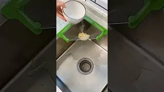 Thumbnail: Stop Sink Clogs Forever with This Simple Gadget 😱 #kitchenhacks