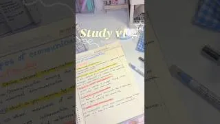 Thumbnail: Study vlog📝🌷 #study #handwriting #studyvlog #shorts #shortvideo #shortsfeed #motivation #cute