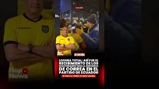 Thumbnail: Así fue el recibimiento de los ecuatorianos tras la asistencia de Correa en el partido de Ecuador