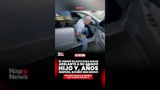 Thumbnail: Él vendió su auto para sacar adelante a su amado hijo, años después, recibió uno nuevo #shorts