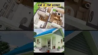Thumbnail: 42 sqm Small House Design idea #home #easyhouse #tinyhouse