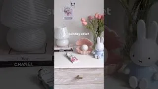 Thumbnail: clean my room with me🫧🎀 #sundayreset #cleaning #organizing #asmr #cute #productivity #aesthetic