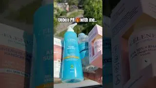 Thumbnail: Lets unbox a PR package together… #prunboxinghaul #skincare #ugc #creator #shorts #shortvideo