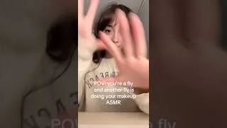 Thumbnail: fly asmr from my tiktok #asmr #mouthsounds #flyasmr #sillyasmr #asmrcommunity #fly #skinrubbingasmr