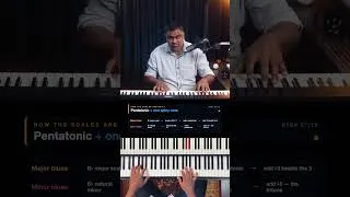 Thumbnail: One Left Hand Pattern. Both Blues Scales. | Blues Piano Tutorial