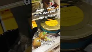 Thumbnail: Indie filmmaker lunch dilemma... #indiefilmmaking #35mmfilm #16mm #kodakfilm