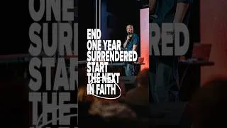 Thumbnail: What would it look like to finish 2025 with surrender before we step into 2026 in faith?