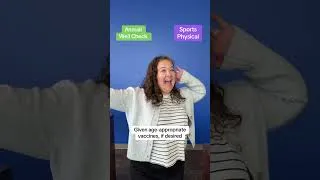 Thumbnail: Sports Physical vs Well Check