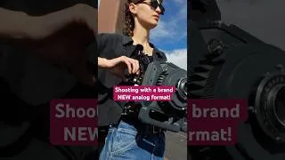 Thumbnail: Shooting with a brand NEW analog format! Full video out now here on YouTube!