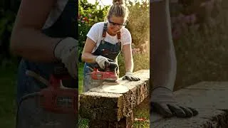 Thumbnail: Railway sleeper bench project #diy #woodworking #shorts