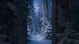 Thumbnail: Silent Snow Forest ❄️ Relaxing Piano & Winter Ambience #relaxing #piano #snow