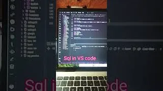Thumbnail: how to sql query in VS code #code #sql