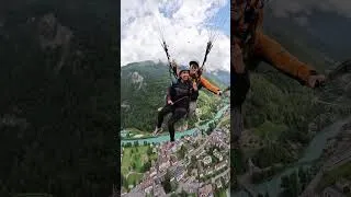 Thumbnail: Paragliding in Swiss Alps is WILD!