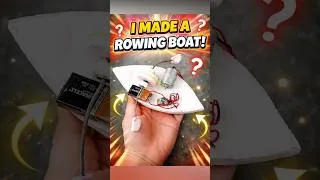 Thumbnail: I Built a Mini Rowing Boat for $1 💸#diy